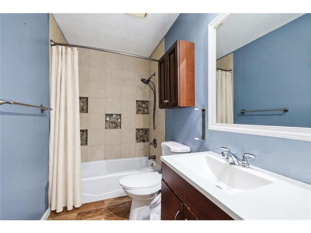 Updated upstairs bathroom