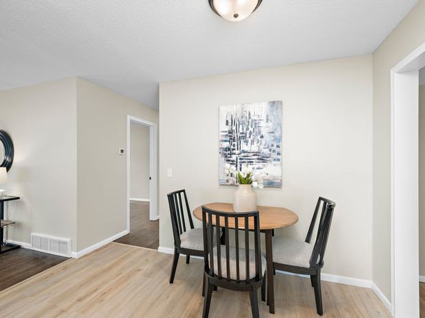 Living room with the picture window