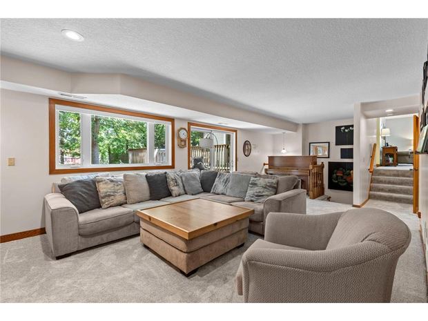 Lower level family room