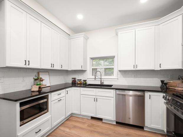 Renovated kitchen