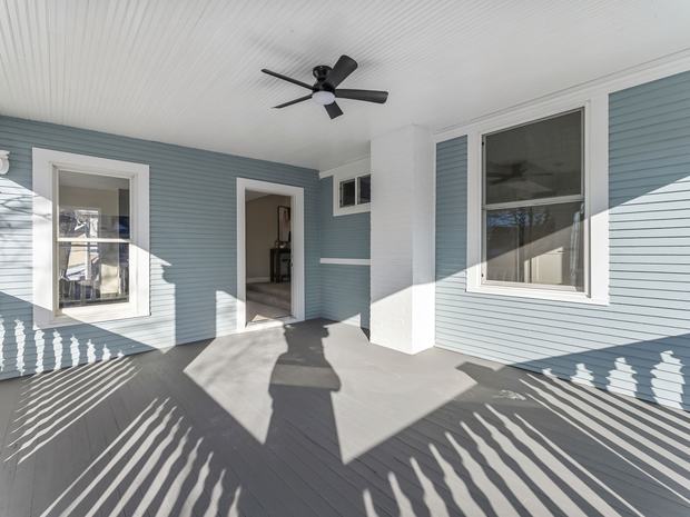Covered porch