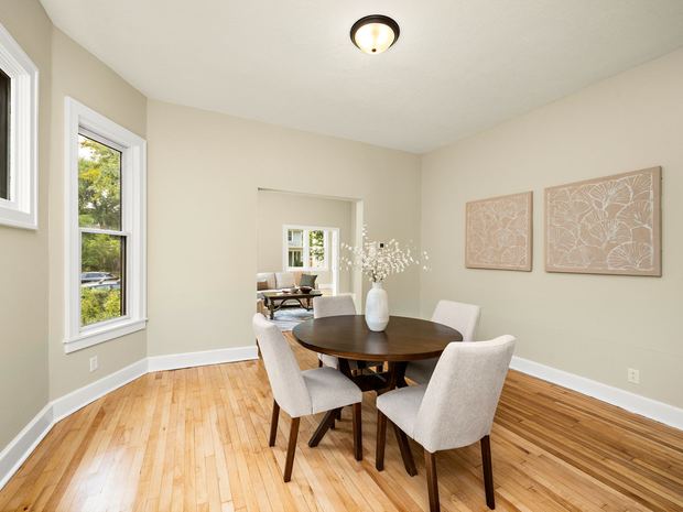 Dining room from the far side