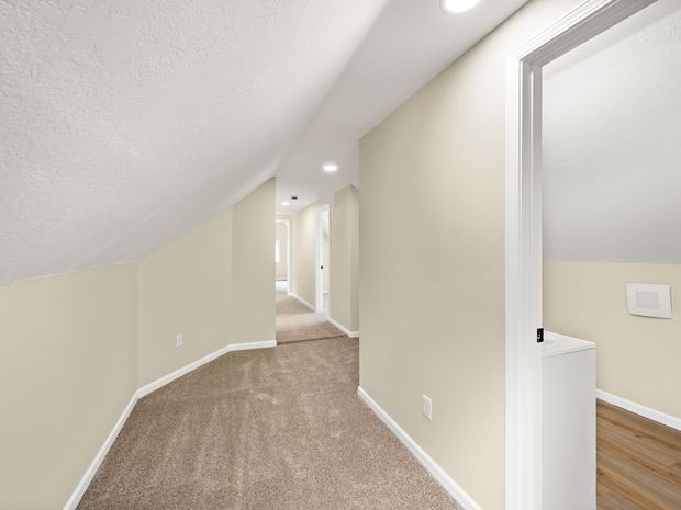 The third floor landing