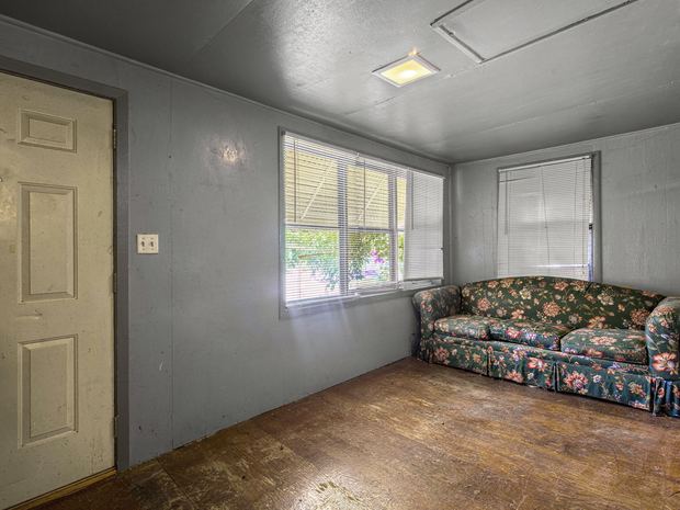 Enclosed front porch