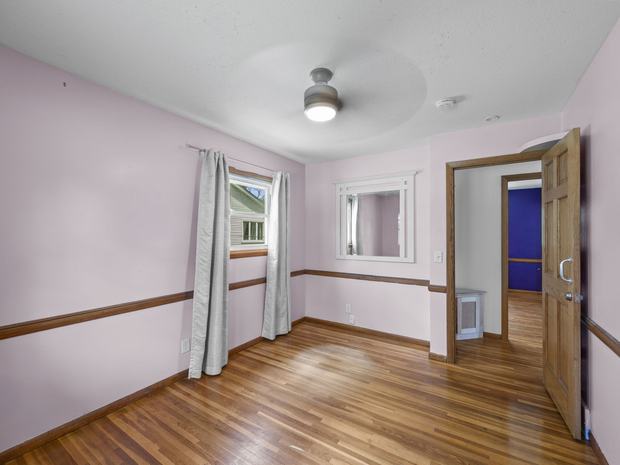 Bedroom on the main level