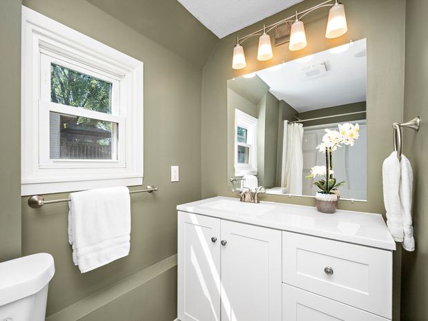 Updated bathroom