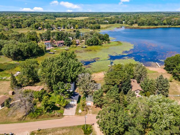 Fawn Lake from the air